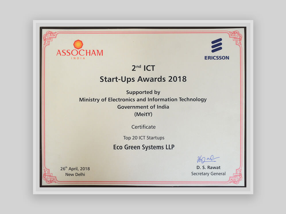 ITC Startup Award 2018